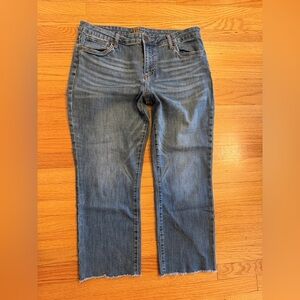 Kut from the Kloth Women's Denim Cropped Stretch Jeans